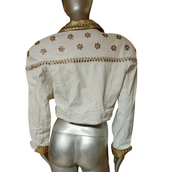 SOLD..80s LA Roxx Cropped Jacket - Picture 4 of 9